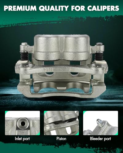 Image of SCITOO Front Left+Right Brake Calipers With Bracket 18B4758 18B4759 Compatible For Ford 2001-2011 For Mazda 2003-2009 For Mercury 2002-2005