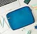 Amazon Basics 13.3-Inch Laptop Sleeve, Protective Case with Zipper - Blue