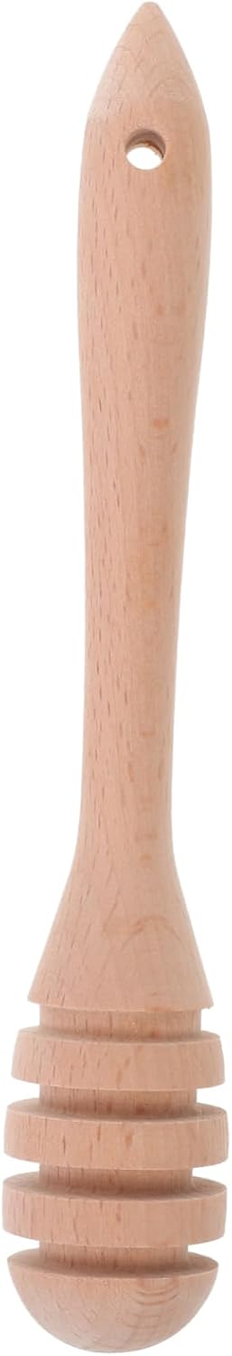 Wooden Honey Dipper Stirrer Beechwood Honey Mixing Stick for Easy and Elegant Kitchen Tool for Baskets and Daily Use