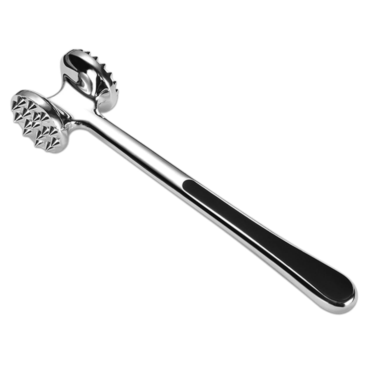OUNONA 3 Stück Fleischzartmacher Doppelseitiger Hammer Ergonomischer Fleischklopfer für Steak Huhn Rind und zum Zartmachen und Plattieren für Nüsse und EIS Verwendbar
