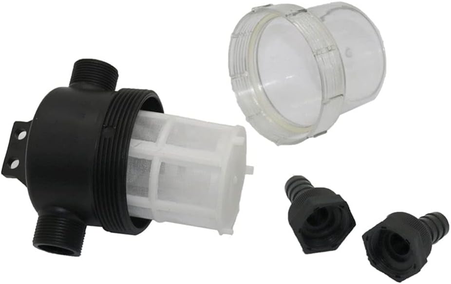 Garden Hose Filter,Water Filter Pump, Garden Hose Filter,Water Filter Pump, 20mm 25mm Barbed Interface Garden Irrigation Agriculture Filter 50 mesh(25 mm)