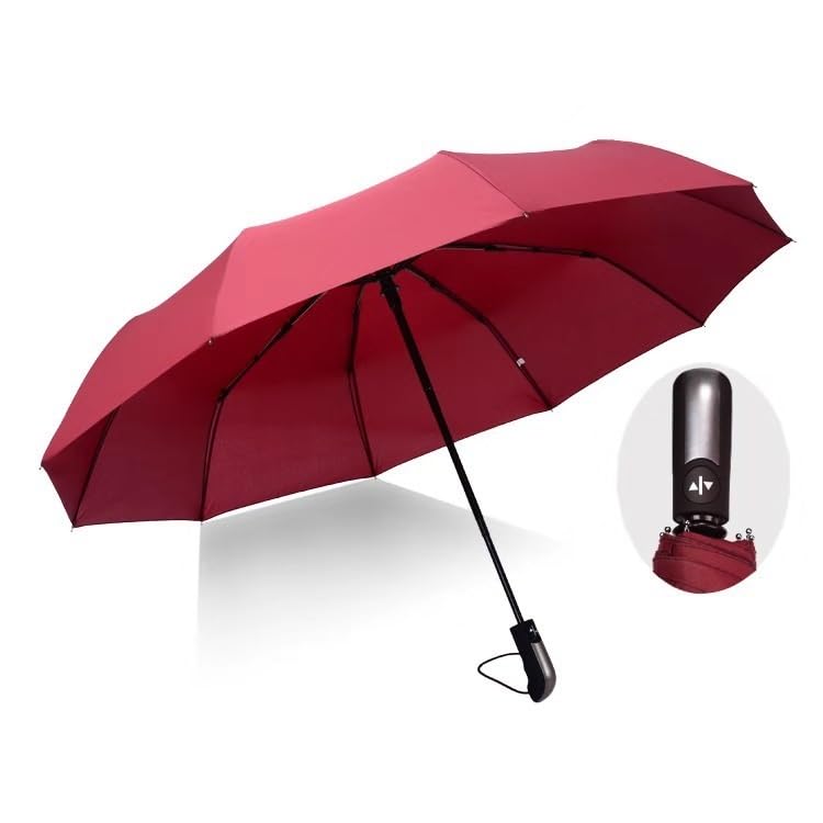 Parapluie automatique grand format pour homme pliable et portable