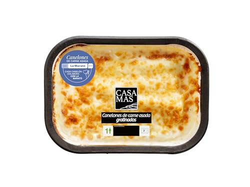 CASA MAS Canelones de Carne Asada Gratinados 350grs