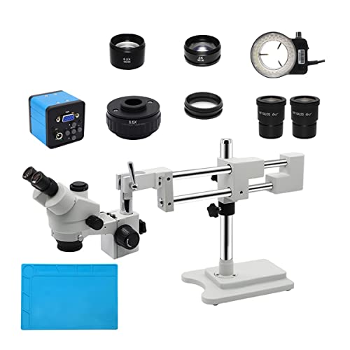 Lbg 3.5X-90X HDMI VGA USB rfIJœ__uu[XeIOጰdb PCB CPU C YA_v^[(VGA 0.5X C Mount)