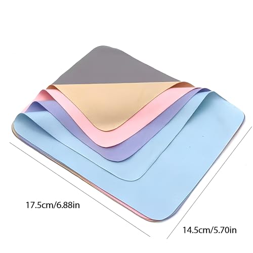 Image of Microfiber Cleaning Cloth for Laptop Screens, Monitors, Keyboards, Phones, Cameras, Tablets, Sunglasses & More - Soft, Lint-Free, Reusable Wipes - Random Colors (Pack Of-10)
