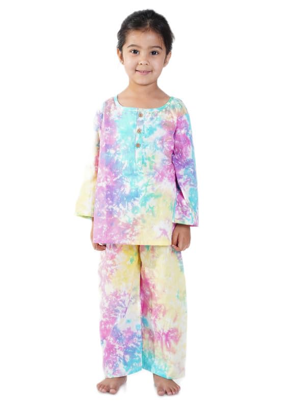 Image of Chheent Girls Cotton Night Suit | Baby Kids Sleep Suit | Pajama Set Boys | Kids Pajama Sets | Kids Dress | Kids Pant Set | Baby Suit