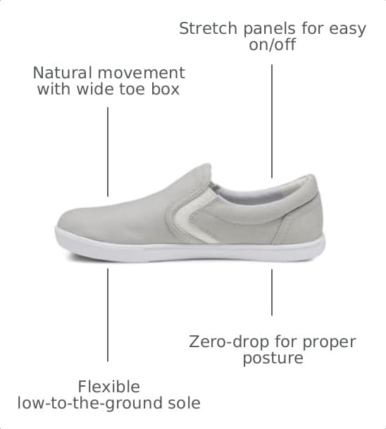 Image of Xero Shoes Women's Dillon Canvas Slip-On Barefoot Loafers