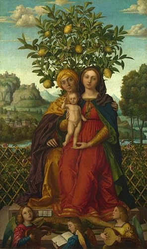 Impression tableaux peinture sur toile de maître Girolamo Dai Libri haut de gamme 60x90