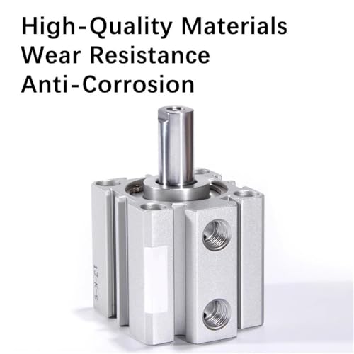 Cylindre pneumatique double action compact pour optimiser vos espaces étroits
