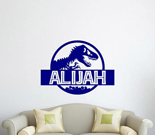 Vinilo decorativo dinosaurio T-Rex personalizado miniatura 4