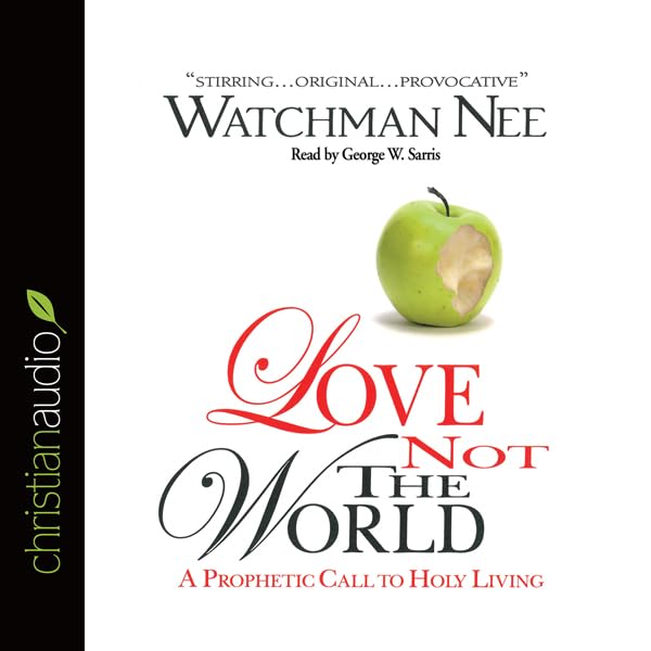 Cover art for Love Not The World
