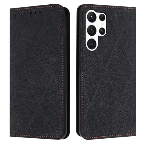 Étui pour Samsung S25 antichoc avec clapet magnétique et fentes pour cartes