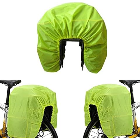 Bike Rack Bag Rain Cover,Ultralight Bike Rear Carrier Bag Cover,Bike Trunk Bag Rain Cover,Folding for Bicycle Outdoor Use Mountain Bikes Travel Use Cover