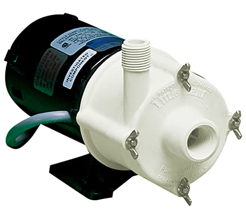 Little Giant 2Mdq-Sc 115-Volt, 465 Gph Magnetic Drive Aquarium Pump With 6-Ft. Cord, Black/White, 580506 #TOP27