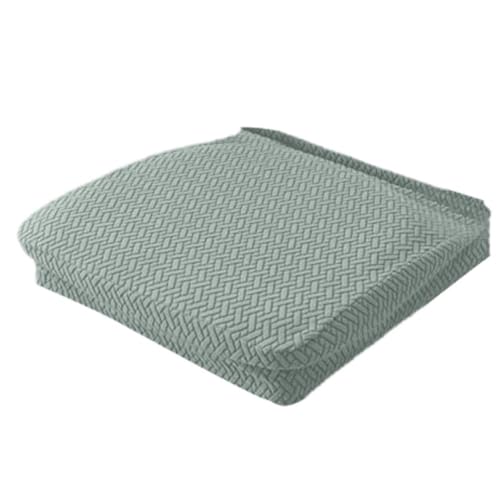 ASHLUYAK Fundas de asiento para sillas de comedor, monocolor, desmontables, lavables, elásticas, para el hogar, universales, resistentes
