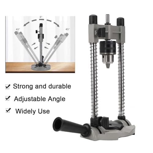 Mandrin de 13 mm et support de perçage multi-angle orientable pour guide de foret