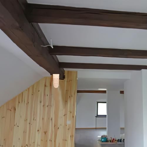 Ménsulas de madera tallada de 4.33x1.88 pulgadas para columnas de salón pack de 2 5