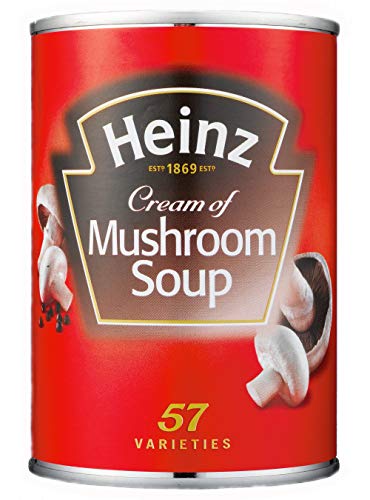 Soupe aux champignons Heinz repas express et chaud pour personnes pressées lot de 24