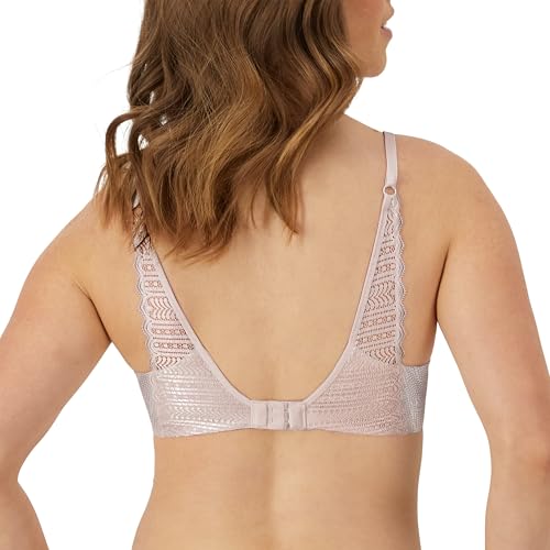 Maidenform Womens Comfort Devotion Bra, Underwire Full Coverage For T-Shirt Bra, Moving Texture/Gloss, 34B US — view 2