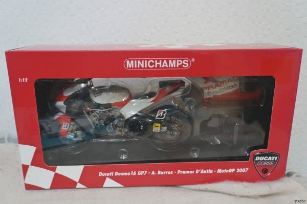 Amazon | ミニチャンプス Ducati Desmo16 GP7・A.Barros・Pramac D 