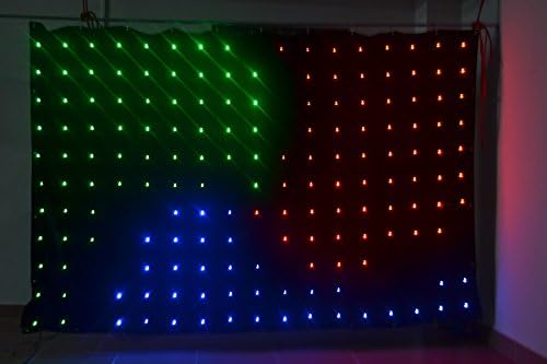 P18 2x5M LED Vision Curtain for DJ backdrop