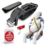 cinturon embarazada coche el corte ingles 🚗 PACK COMPLETO PARA SEGURIDAD Y CONFORT: Incluye adaptador de cinturón, hombrera acolchada para mayor confort y herramienta 3 en 1 para casos de emergencia con rompecristales, cortador de cinturón y silbato.