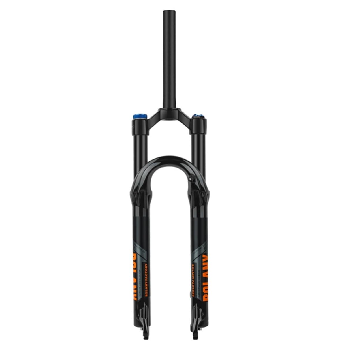Forcella Anteriore MTB Air Suspension 26" 27.5" 29" QR 9 * 100mm per Bicicletta, Tubo Dritto, Escursione φ28.6mm, Freno a Disco da 100mm, smorzamento in Estensione per Mountain Bike