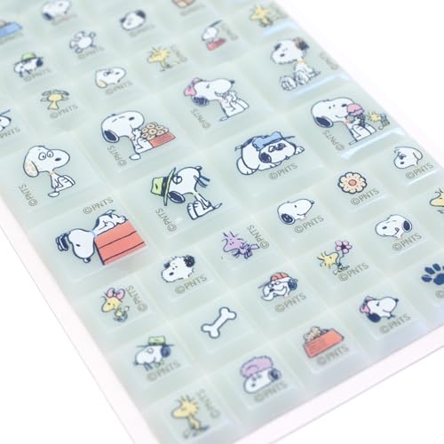 スヌーピー[シールシート]ドロップブロックシール/スヌーピー＆ファミリー ピーナッツ