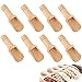 8 Pezzi Mini Palette In Legno da Cucina, Paletta per Spezie, Cucchiaio di Legno Per Sale da Tè, per Cucchiaio di Sale, Latte In Polvere, Caffè, Spezie, Tè, Caramelle, Erogazione di Utensili da Cucina