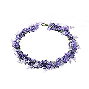 FRCOLOR Bloem Kroon Hoofdband Krans Guirlande Haarbanden Bloemen Bruiloft Bruids Hoofddeksel Met Verstelbaar Lint…