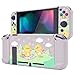 playvital Coque de Protection pour Joycon Switch Console,Housse pour Switch avec Caps Bouton ABXY&Direction Coloré-Foire Pique-Nique