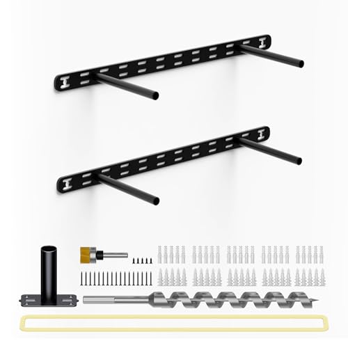 2pcs Floating Shelf Bracket Heavy Duty Decorative Floating Shelf Hardware