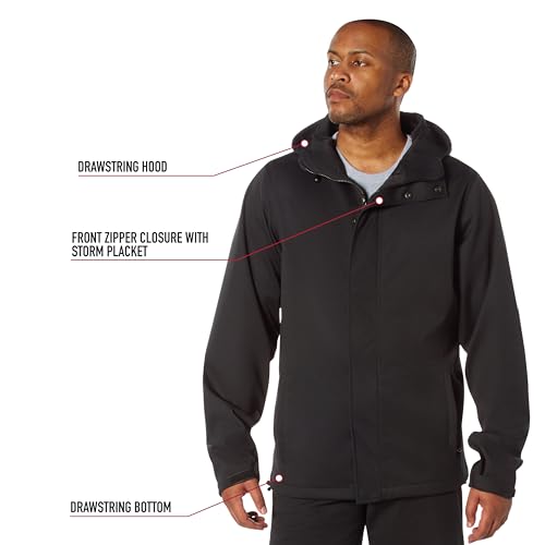 Veste de pluie imperméable Rothco Shadow Ops pour homme - 5