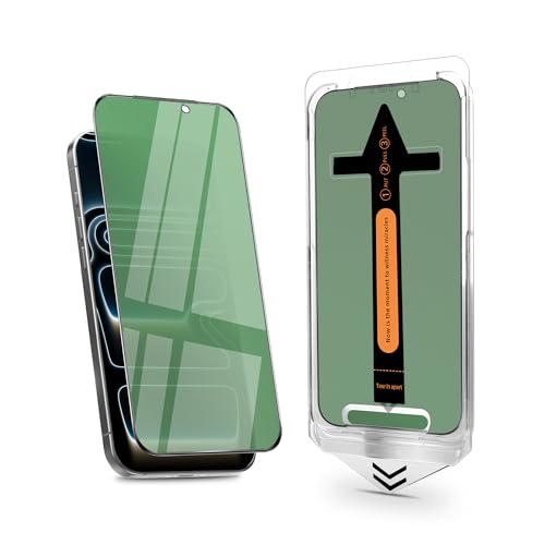 Verre trempé iPhone 17 Pro 6.3 pouces protection écran anti-espionnage et pose facile sans bulle