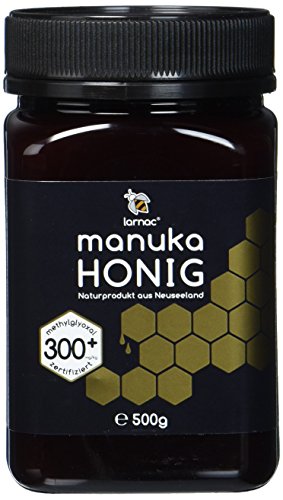 Larnac Manuka Honig 300+ MGO aus Neuseeland, 500g, zertifizierter Methylglyoxalgehalt