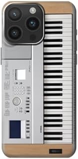 R0891 Keyboard Digital Piano Case Cover for iPhone 15 Pro Max
