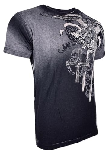 Archaic by Affliction Men's T-Shirt Daventry Crewneck4