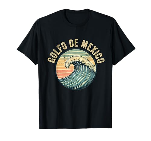 Golfo De México Viva México Golfo de México Souvenir Camiseta