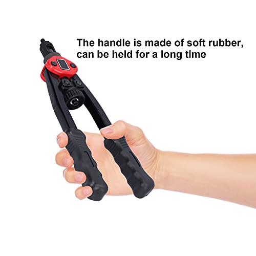 Ferramenta de porca de rebite manual, de aço inoxidável, para porca de rebite BT-605, kit de ferrame