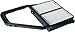 BOSCH 5325WS Workshop Engine Air Filter - Compatible with Select Acura EL; Honda Civic