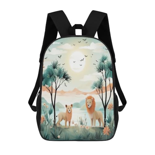 Sac à dos lion pour garçons et filles le cadeau idéal pour la rentrée