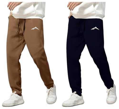 Image of Track Pant for Men || Track Pants || Plain Track Pant (TP-20-24) Pack of 2