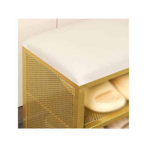Tabouret à langer carré pour optimiser l'espace et ranger les chaussures - 5