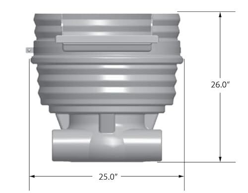 Little Giant Wf5 Biological Waterfall Filter For Garden And Koi Ponds Up To 5,000 Gallons, Black, 571010 #TOP4
