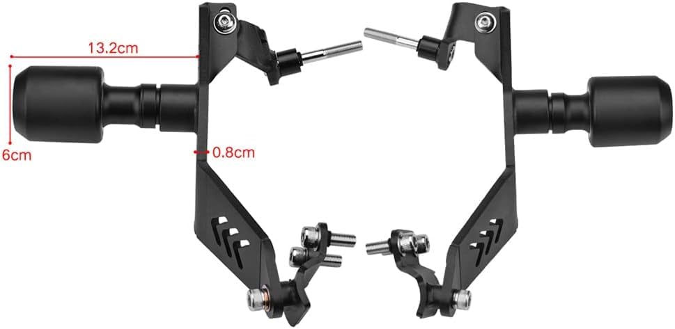 Amazon | LEDISHUN バイク スライダー・ガード フレームスライダー  