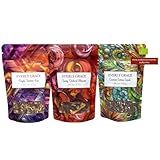 Everly Grace Summer Tea Set – Bio-Tee-Set mit Coconut Citrus Crush, Purple Summer Kiss & Sunny Orchard Blossom – Fruchtige & erfrischende Teemischungen für den Sommer – Koffeinfrei & handgefertigt