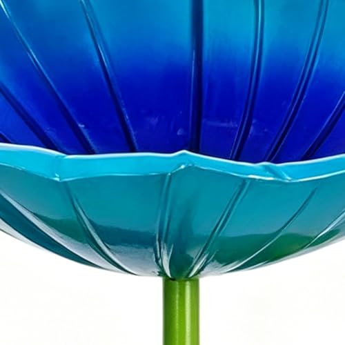 Mangeoires pour oiseaux et bols de bain d'oiseaux extérieur fleur - 8