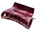 Parcelona French Clasp Metallic Maroon Red Medium Celluloid 3 Inch Jaw Hair Claw Clip Clamp Clutcher for Women and Girls with Concealed Spring