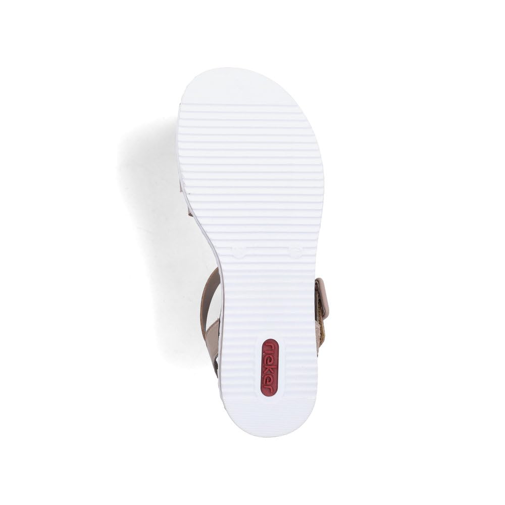 Rieker Femme Sandales V3660, Dame Sandales Fines