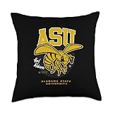 Alabama State University - Hornets - ASU Throw Pillow